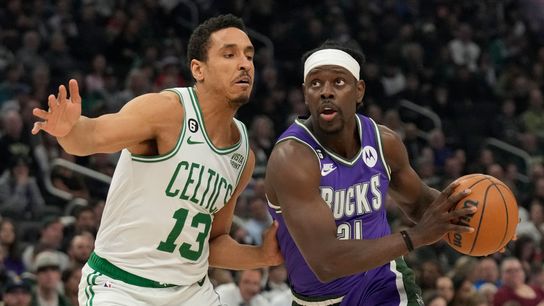 Exploring the very difficult, highly improbable, but still technically possible path to trading for Jrue Holiday taken at BSJ Headquarters (Celtics)